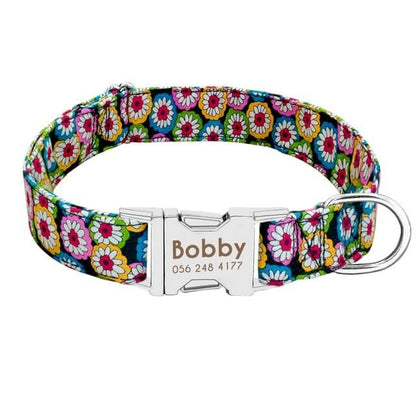 PF Custom Name Plate Pet Collars