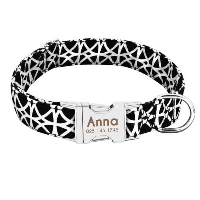 PF Custom Name Plate Pet Collars