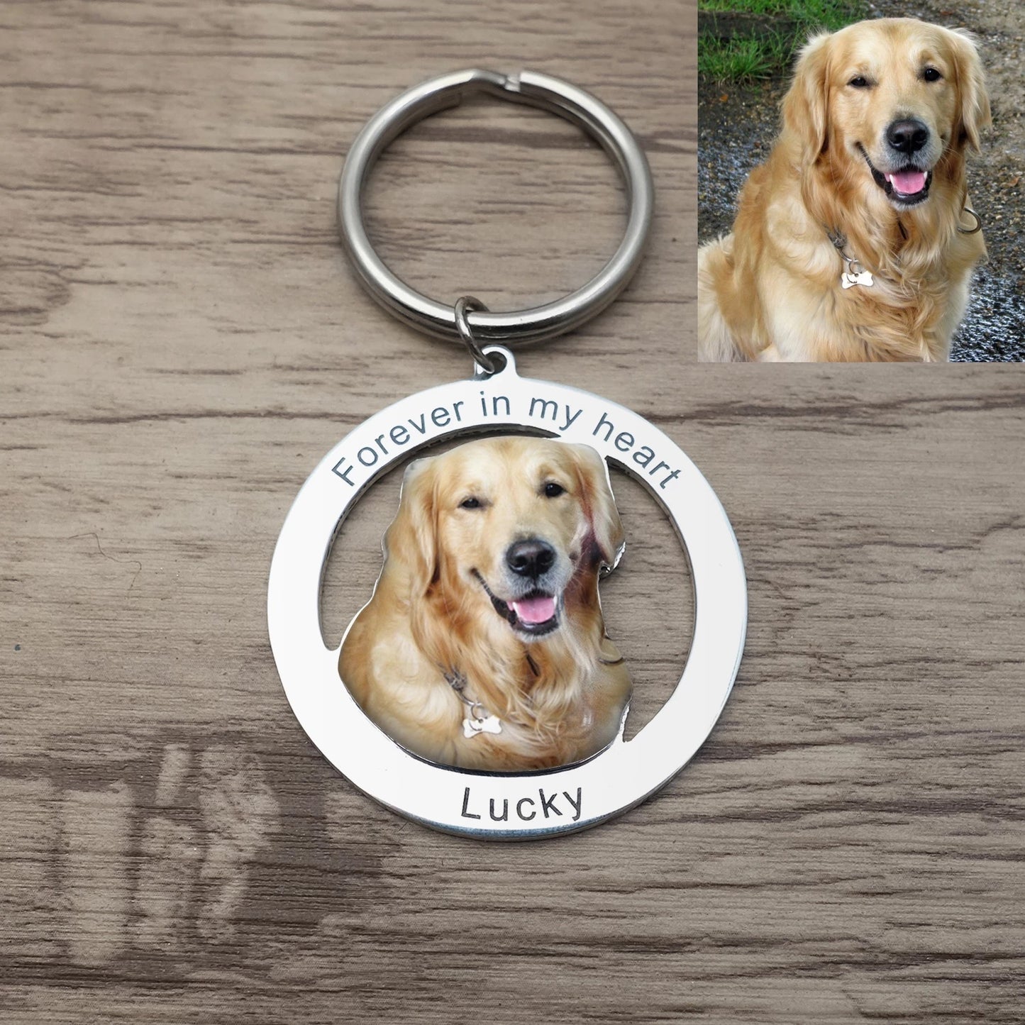 PF Portrait Pet KeyChain