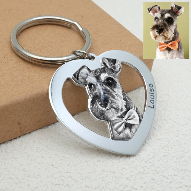 PF Portrait Pet KeyChain