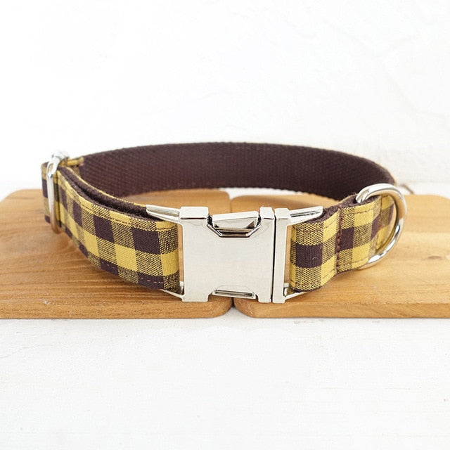 PF Plaid Pet Collars