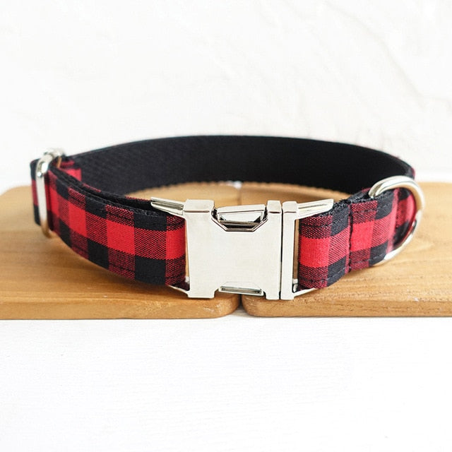 PF Plaid Pet Collars