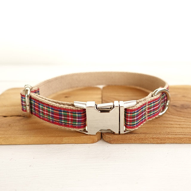 PF Plaid Pet Collars