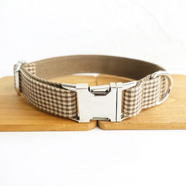 PF Plaid Pet Collars