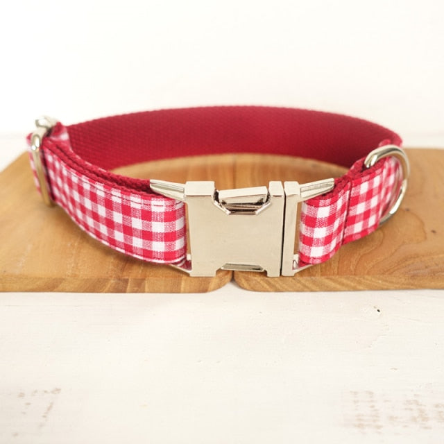 PF Plaid Pet Collars